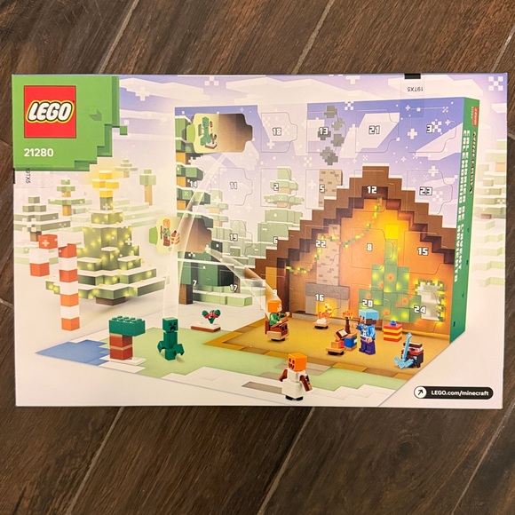 NIB Lego Minecraft 24 Day Advent Calendar - Picture 2 of 2